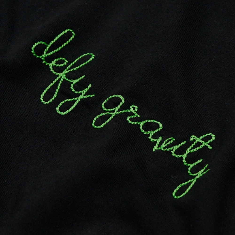 Brand New Lingua Franca Wicked “Defy Gravity” Cashmere Sweater - Picture 2 of 3